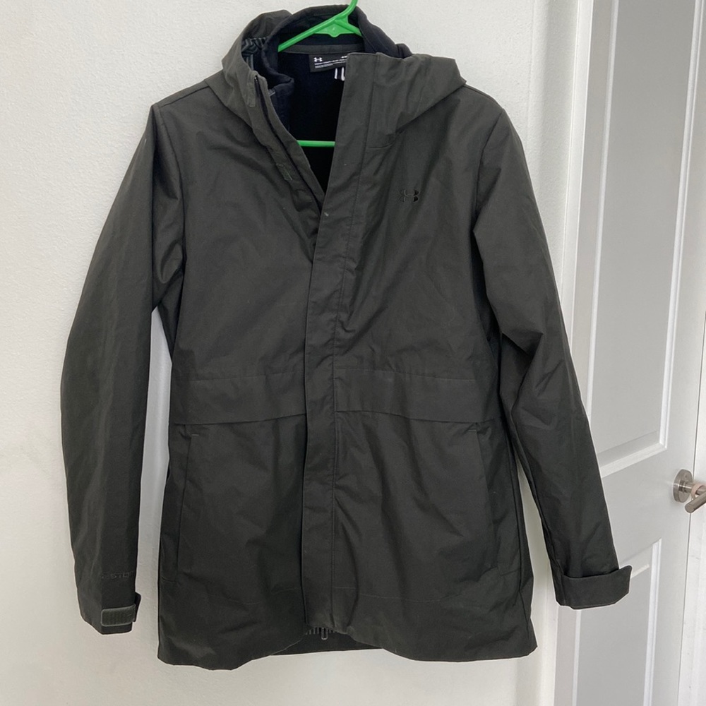 Under Armour Women infrared Insulated 3-in-1 Jacket Green S 1342816